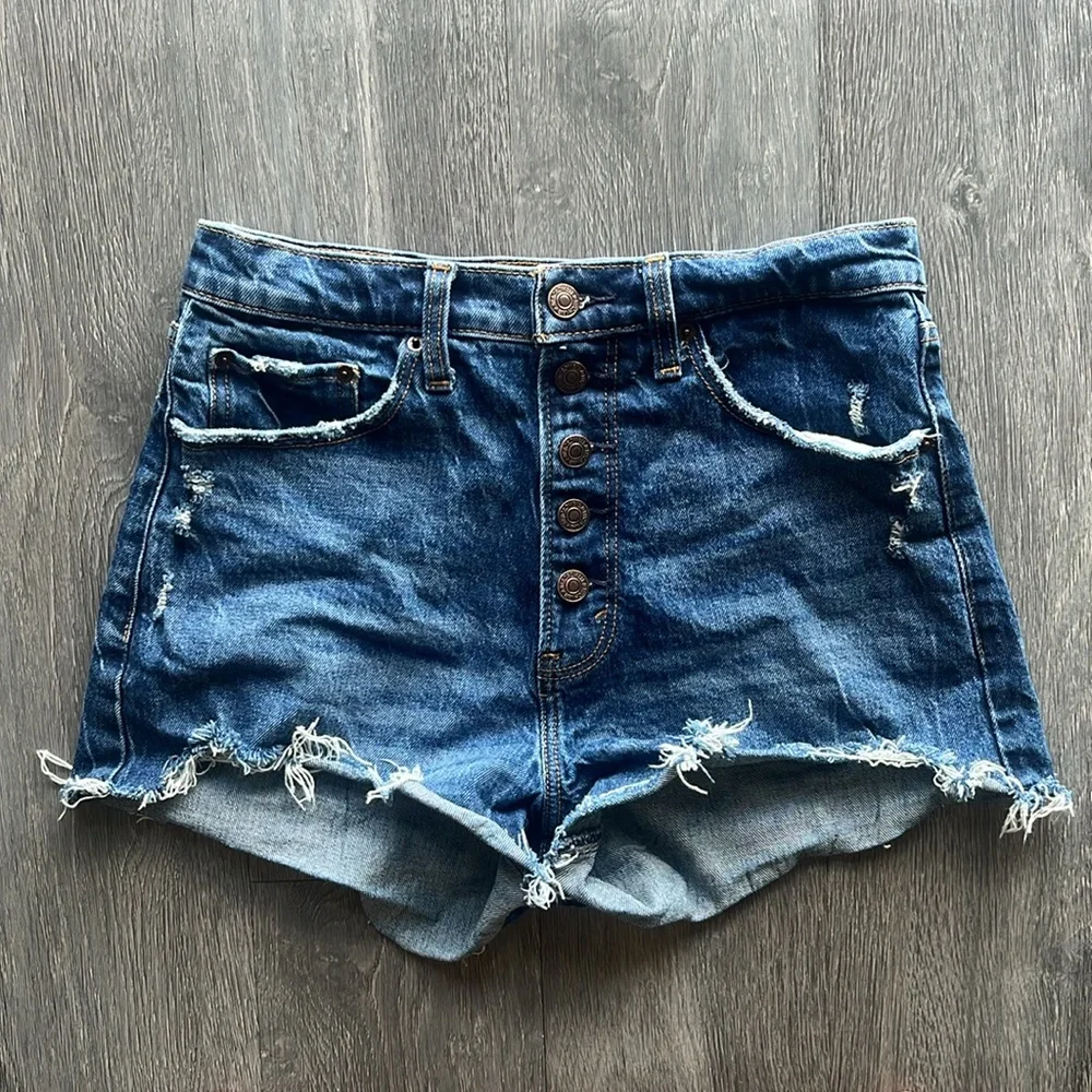 Abercrombie & Fitch High Rise Mom Short ✧ Size 27/4
